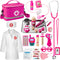 EFO SHM Doctor Kit for Kids Girls, 34 Pcs Kids Doctor Kit