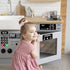 Play Kitchen Microwave Vinyl Decals Waterproof DIY Replacement Stickers Stove Oven Decals Gas Burner Cooker Decoration