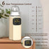 LUCKDANO 6 Settings 6000mAh Baby Bottle Warmer Portable Breastmilk Warmer with LCD Screen Temperature Battery with Auto