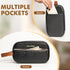 CarryWise 8+ 3 Packs Black Breast Milk Cooler Bag Large Capacity, Keeps Milk Cold Hours, Waterproof Insulated Travel