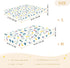 miaozhen 1 Pack 52x28 Cotton Baby Crib Sheets Soft Comfy Safaris Butterflies Cute Cartoon Crib Mattress Sheet
