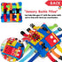 teytoy Sensory Buckle Pillow Toys for Toddlers, Montessori Fidgets, Travel Toys 1-3, Learning Fine Motor Skills &