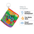 Lamaze Peek-A-Boo Forest Soft Baby Book, Clip-On Cloth Book for Sensory Play, 6 Months and Up