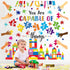 wondever Reading Corner Builders Blocks Wall Stickers Inspirational Quotes You are Capable of Amazing Things Handprint