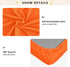 Vermilion Baby Sheet for Boys and Girls, Fitted Crib Mattress Cover for Standard Crib and Toddler Mattress, Durable