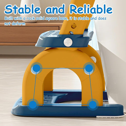 kimitimi 2-in-1 Potty Training Seat with Step Stool for Toddlers - Upgrade Toilet Seat Toilet Ladder for Kids Children