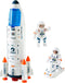 Wbzle Rocket Ship, Space Shuttle Astronaut & Space Adventure Toys,Science Educational Rocket