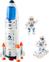 Wbzle Rocket Ship, Space Shuttle Astronaut & Space Adventure Toys,Science Educational Rocket