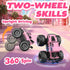 360Rotate 4x4 2.4GHz 6 7 8 9 10 11 12+,Pink NQD Monster Truck Toys, Waterproof RC Truck, Amphibious Remote Control