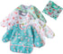 5 Pcs Long Sleeved Waterproof Baby Toddler Bibs, Sleeved Bib for 3-24 Months
