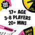 200 (3-8 Lucky Egg Unfiltered Girls Night Games Hilarious Galentines Day Game with Outrageous Scenario Cards Perfect