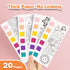 Kidcraft 2 Pack, Set 4 5 6 7 8+, Paint with Water Coloring Books for Kids - Pocket Mess Free Watercolor Painting Kit