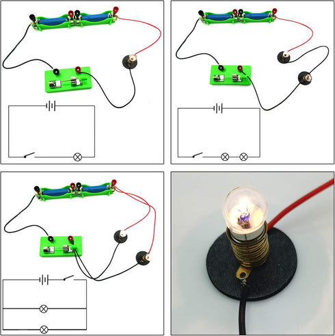 EUDAX DIY Physics Experiment Model Kit, Electromagnetic Materials for School Lab Science Projects