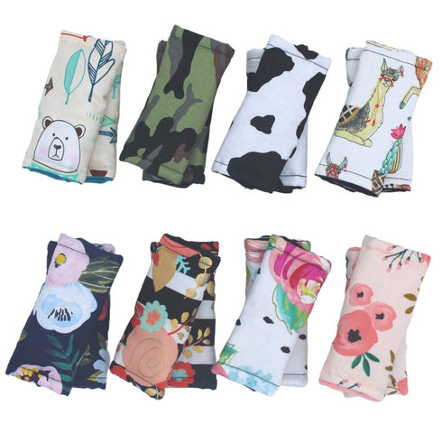 Baby Car Seat and Stroller Strap Covers, Soft Seat Belt Pad, Carry