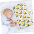 Lemon Color Portable Changing Pad - Soft Travel Diaper Cushion