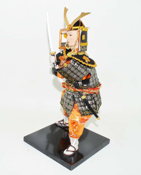 Palmetto Housewares Japanese Warrior Doll, Samurai, 30cm/12 inch, Japanese Culture