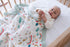 100% 6-Layer Cotton Muslin Baby Blanket | Soft & Breathable Swaddle & Receiving Blanket | Lightweight Quilt