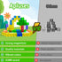 3-5, 3+ Apluses Magnetic Building Blocks - Transparent Magnetic Cubes, STEM Magnet Toddler Boys Toys for Kids Age