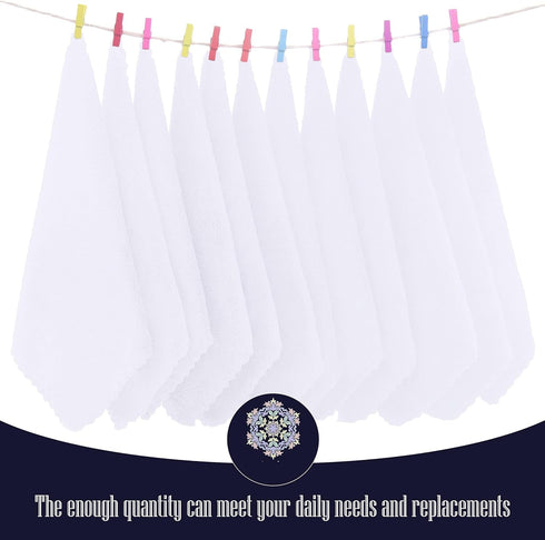 16 Pack 10x10 Inch, Baby Washcloths - Microfiber baby towel - Absorbent and Soft baby Wash Clothes for Newborns
