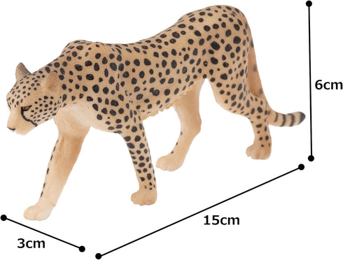 MOJO Cheetah (Male) Hand Painted Realistic Wildlife Toy Replica (387197)