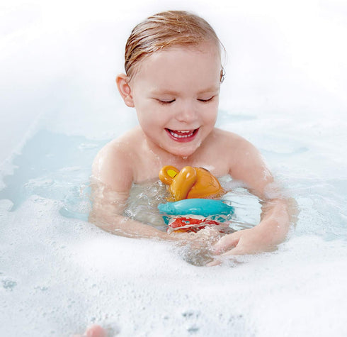 Hape Kids Little Splashers Swimmer Teddy - Wind-Up Bath Toy