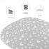 Bassinet Sheets Universal Fit for Oval, Hourglass, Rectangle Bassinet Mattress, 2 Pack 100% Cotton Fitted Sheets
