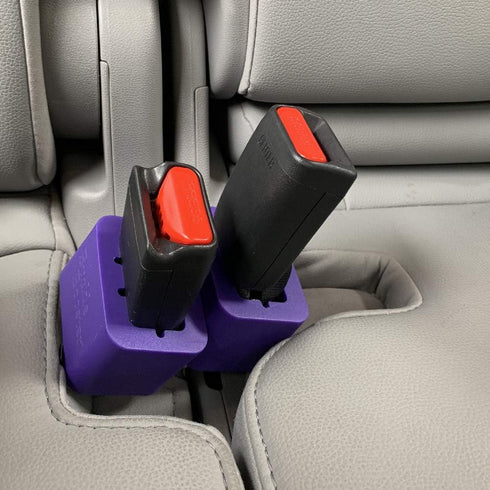 Buckle Booster for Seat Belts, Uprights Your Receptacle for Easy Reach (2)