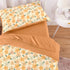 Set 4 Set Wake In Cloud - Toddler Bedding for Girls, Colorful Floral Flowers Leaves, Pieces Soft Crib Bed Including