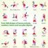 Helsort 2 Sets, (368) Travel Tangram Puzzle - Magnetic Puzzle Book for Road Trips, STEM Jigsaw Game with Tangram