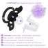 Adult-Sized Black Bat Pacifier - LittleForBig Bigshield Generation-II