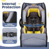 Backpack YOREPEK Padded Car Seat Travel Bag for Airplane Travel Compatible with Chicco, Britax, Nuna Rava, Sturdy Car