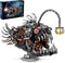 XinLiangDian Mechanical Lantern Fish Building Block Set,1038 PCS Ocean Animals Decor Collection Toy