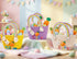 OXYEFEI Personalized Easter Basket for Kids,Custom Cute Easter Rabbit Carrot Cotton Woven Basket with Name,Egg Hunts