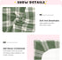 YANENDIE 39 27 Inch Olive Green Gingham Plaid Crib Sheets - Boys & Girls Cotton Crib Sheet for Standard Crib