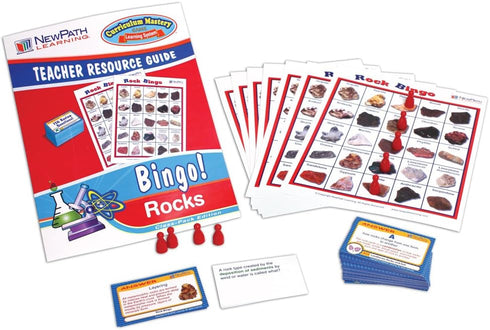 NewPath Learning Rock Bingo Game for Grade 5-9
