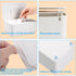 LEQXGO 2 Pack Baby Wipes Dispenser, Wipes Dispenser Baby Wipes Case, Baby Wipe Holder for Fresh Wipes, Non-Slip Wipes