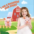 Liberty Imports My Pet Pig, Electronic Plush Piggy Toy Piglet that Walks, Wags Tail, Wiggles Nose, and Makes Oink