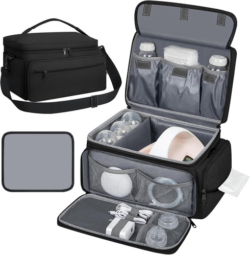 OCKLILY Breast Pump Bag for Spectra S1 S2, Pumping Bag with Waterproof