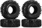 INJORA 1.3" Tires - S5 Cling On Tires 70 * 26mm for SCX24 TRX4M AX24 1/18 1/24 Micro Crawler