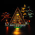 ManKiaPro LED Light Kit for Lego 21338 A-Frame Cabin Model (Lights Only, No Lego Set)