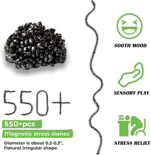Matassari 550pcs (550 Fidget Toys Adults Sensory Toys Desk Fidgets Toys for Office Stress/Anxiety Relief PCS)