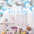 Aoriher 45 Pieces Elephant Balloon 12 Inch for Baby Shower, Gender Reveal Animal Themed Birthday Party Supplies (Blue,
