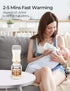 Portable Bottle Warmer for Travel, Comes with A Feeding Bottle,Warmer with Fast Heating, Safety Material Baby Bottle