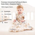 6-12 0.5 3 Pack 100% 2-Way Unnivoll Baby Sleep Sack Months Tog Wearable Blanket Baby, Cotton Lightweight Sleeping Sack