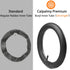 CALPALMY 2-Pack Back Wheel Replacement Tire and Tube 16" x 1.75/2.15 for Baby Stroller, Compatible with BoB