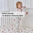 52" 28" BubblePanda Rayon Made from Bamboo Crib Sheets for Baby Boys Girls Neutral Soft Stretchy Fitted Crib Mattress