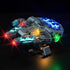 Upgraded LED Light Kit for Lego New Hope Millennium Falcon Building Set, Compatible with Lego 75375 (Model Not Included)