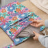 3pcs 3L-ZM18A ALVABABY Cloth Diaper Wet Dry Bags Waterproof Reusable with Two Zippered Pockets Travel Beach Pool