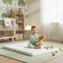 Pack 38"x26", Pack and Play Mattress Waterproof Portable Crib N Play Mattresses with Washable Cover and Travel Bag