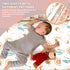 ZJRDYYK 2PCS 32.28 16.9 Inch 32" Long*17" Wide*2" Bedside Bassinet Fitted Sheet Cotton, * Baby Bassinet Sheet Cover
